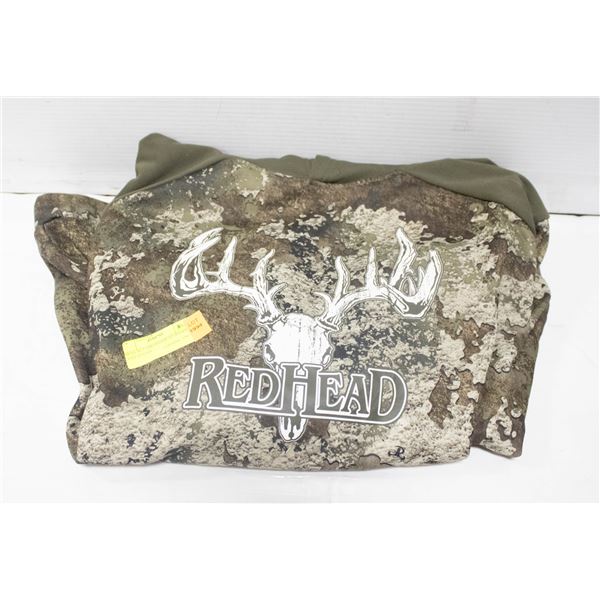 MENS XL CAMO REDHEAD HOODY COAT-ESTATE
