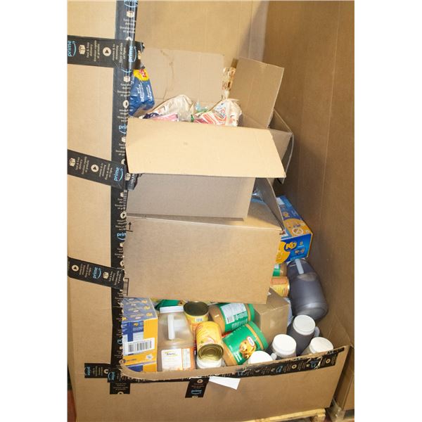 PALLET OF PAST BEST BEFORE DATE FOOD PRODUCTS