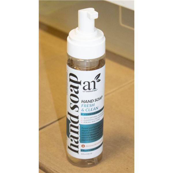CASE OF 60 FRESH & CLEAN FOAMING HAND SOAP (8 OZ)