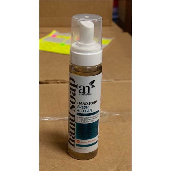 CASE OF 60 FRESH & CLEAN FOAMING HAND SOAP (8 OZ)