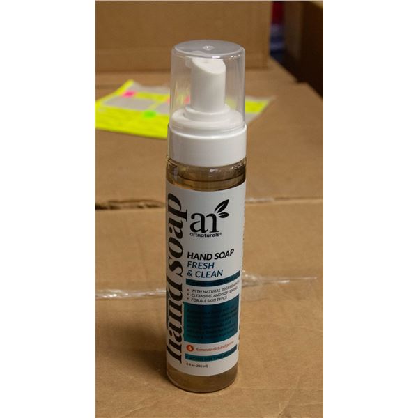 CASE OF 60 FRESH & CLEAN FOAMING HAND SOAP (8 OZ)