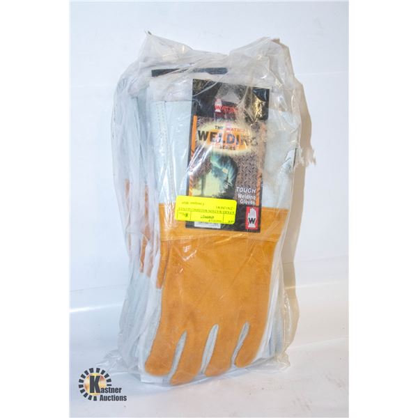 6 PAIRS WATSON WELDING GLOVES - 2761 (NEW)