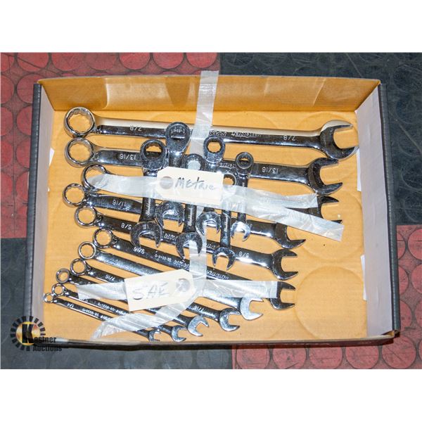 NEW SAE+METRIC WRENCHES