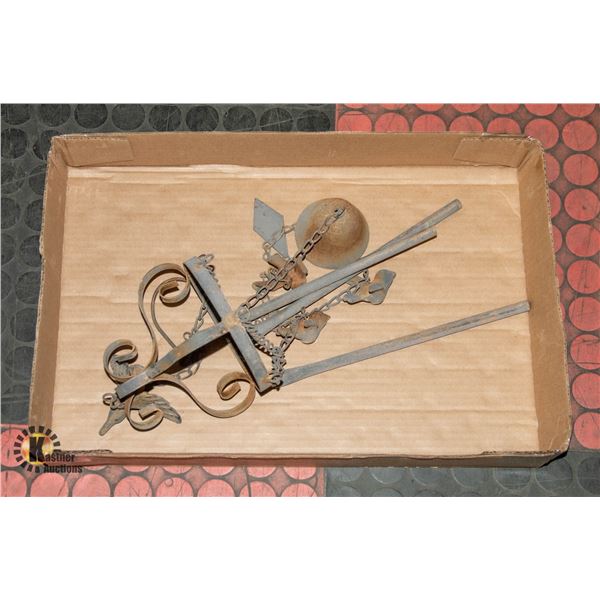 VINTAGE METAL WIND CHIME
