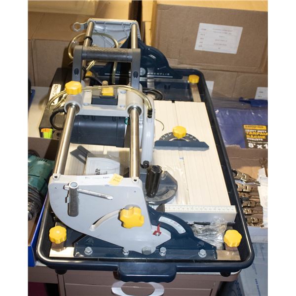 MASTERCRAFT 7" SLIDING WET TILE SAW