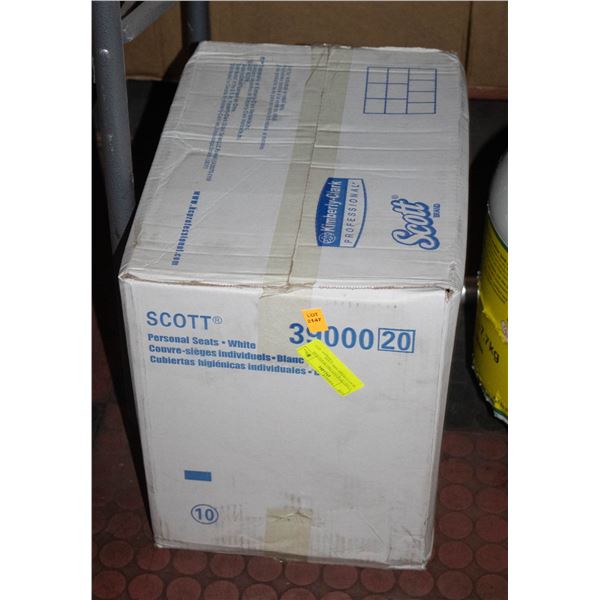 CASE OF SCOTT PRO PERSONAL SEAT COVERS 5000/ CASE