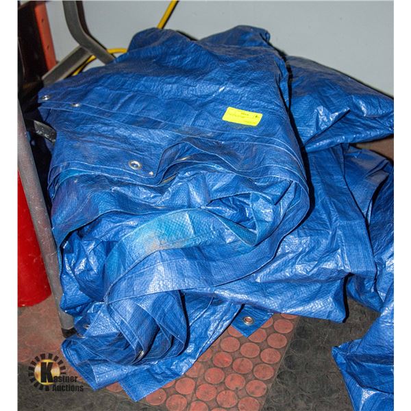 LARGE BLUE TARP