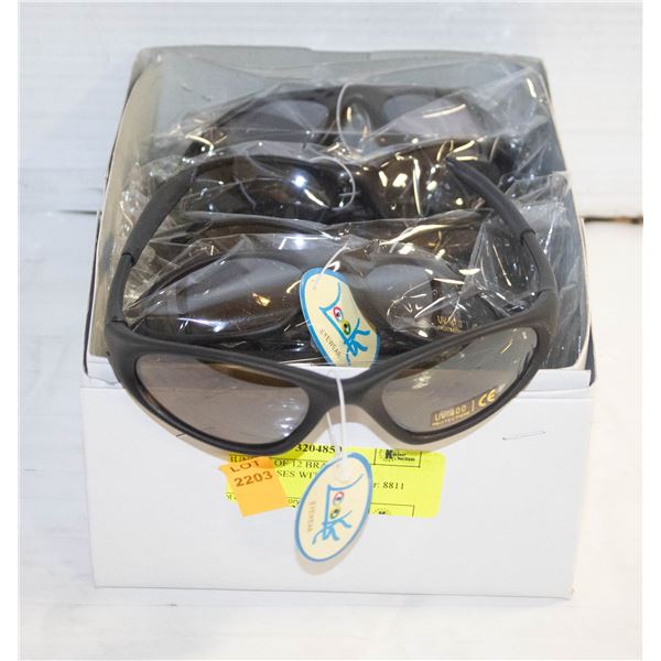 BUNDLE OF 12 BRAND NEW SUNGLASSES WITH UV400