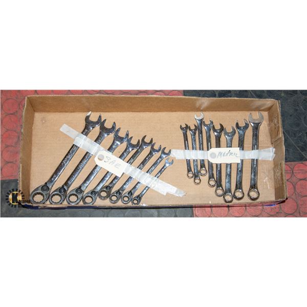 SAE + METRIC WRENCHES