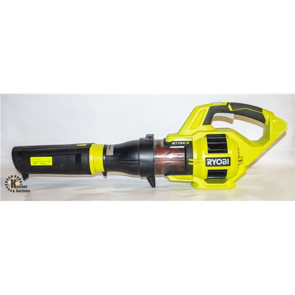RYOBI BATTERY OPERATED HAND BLOWER