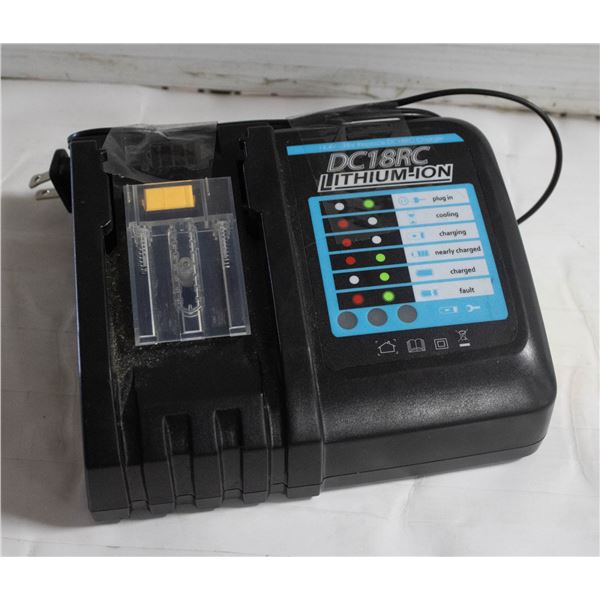 DC18RC 18V CHARGER (FOR MAKITA BATTERIES)