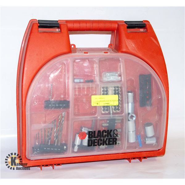 BLACK & DECKER DRILL BIT SET