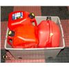 Image 1 : LOT OF FUEL CANS *NO SHIPPING*