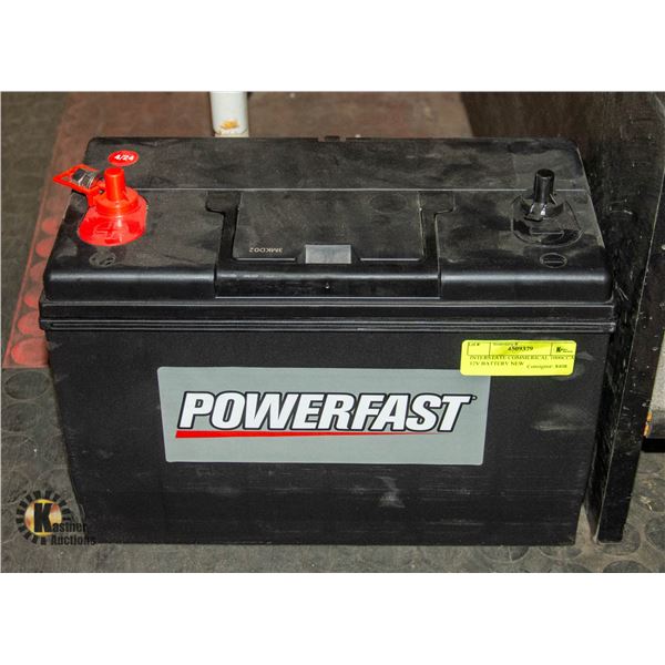 INTERSTATE COMMERICAL 1000CCA 12V BATTERY NEW