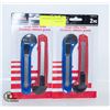 Image 1 : 2 NEW SEALED UTILITY KNIVES 2 X 2 PACKS