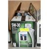 Image 1 : BOX OF SEALED MOBIL 1 5W-30 OIL