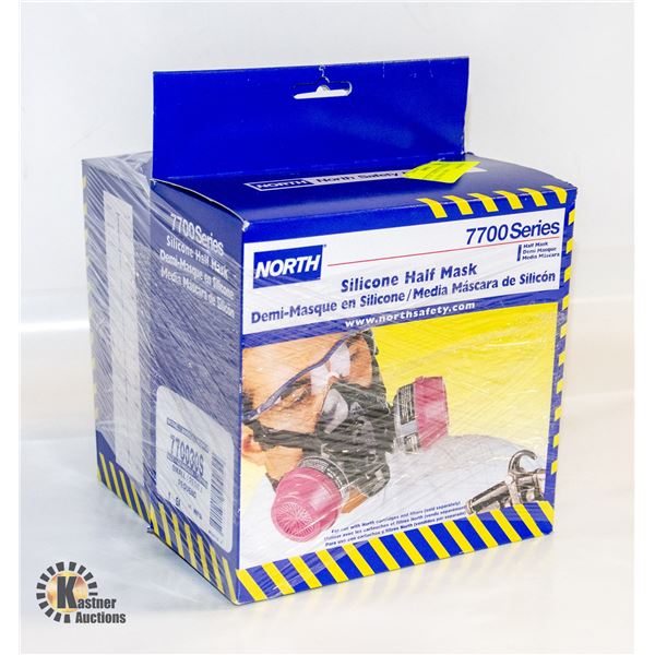 LOT OF 2 NORTH 7700 SILICONE HALFMASKS NEW