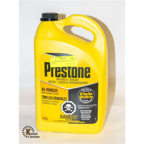 PRESTONE ANTIFREEZE COOLANT (NEW)
