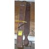 Image 1 : 2 Leather Strops with Straight Razor