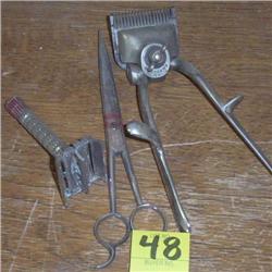 Hair Clippers, Sissors, & Razor