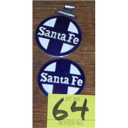 Santa Fe Medalion & Watch Fob