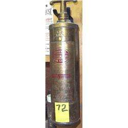 "General" Mod 85HD Brass Fire Extinguisher