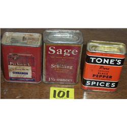 Pickwick, Schilling, & Tones Spices