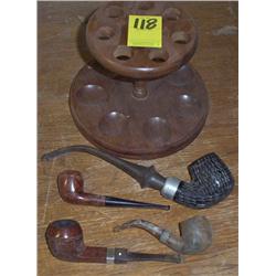 Pipe Collection with Stand