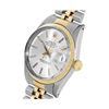 Image 2 : Rolex Mens Two Tone Silver Index Fluted Bezel Jubilee Band Datejust Wristwatch