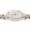 Image 5 : Rolex Mens Two Tone Silver Index Fluted Bezel Jubilee Band Datejust Wristwatch