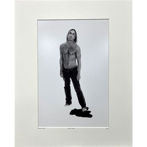Iggy Pop Xavier Martin "Your Blood" Godfather of Punk Singer CelebrityYellowKorn
