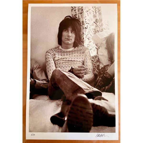 Ron Wood in Boston 1969 by Elliot Blinder