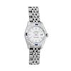 Image 2 : Rolex Ladies New Style Sapphire Quickset White Index White Gold Sapphire Diamond
