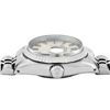 Image 8 : Rolex Ladies Stainless Steel Silver Index Fluted Bezel Date Wristwatch 26MM With