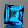Image 1 : Natural Princess Swiss Blue Topaz {Flawless-VVS1}