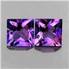 Image 1 : Natural Princess Purple Amethyst Pair(Flawless-VVS}