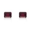 Image 1 : Natural Mozambique Garnet Pair - FL