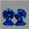 Image 1 : Natural Intense Blue Sapphire Pair [Flawless-VVS]