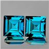 Image 1 : Natural Princess London Blue Topaz Pair [Flawless-VVS]