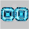 Image 1 : Natural Cambodian Blue Zircon Pair {Flawless-VVS1}