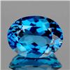 Image 1 : Natural London Blue Topaz {Flawless-VVS}
