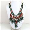 Image 1 : Tibet Natural Stone Tribal Queen Royal Necklace