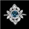 Image 1 : Natural London Blue Topaz Ring