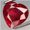 Image 1 : Natural Mozambique Red Ruby Heart 3.28 Cts
