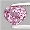 Image 1 : Natural Rose Pink Tourmaline Heart 1.35 Cts  {VVS}