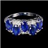 Image 1 : Natural Blue  Sapphire Ring