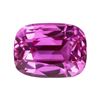 Image 1 : Natural Cushion Vivid Pink Sapphire 2.22 Carats