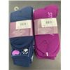 Image 2 : Hot Paws Girls Thermal Acrylic Blend Socks (4 pairs)