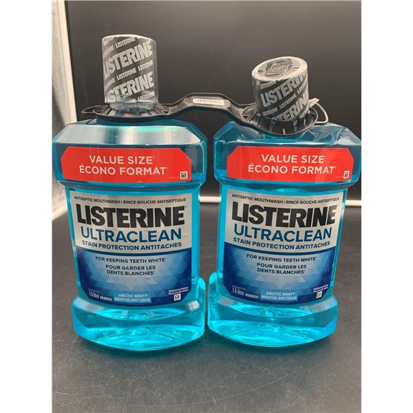 Listerine Ultraclean-Arctic Mint (2 x 1.5L)