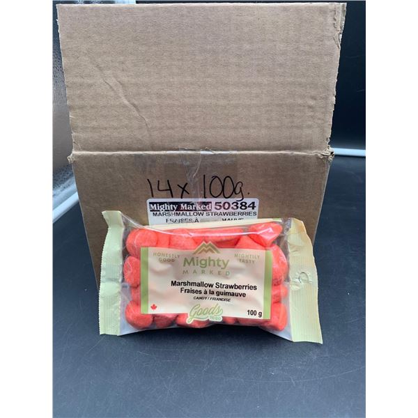 Marshmallow Strawberry Candy (14 x 100g)